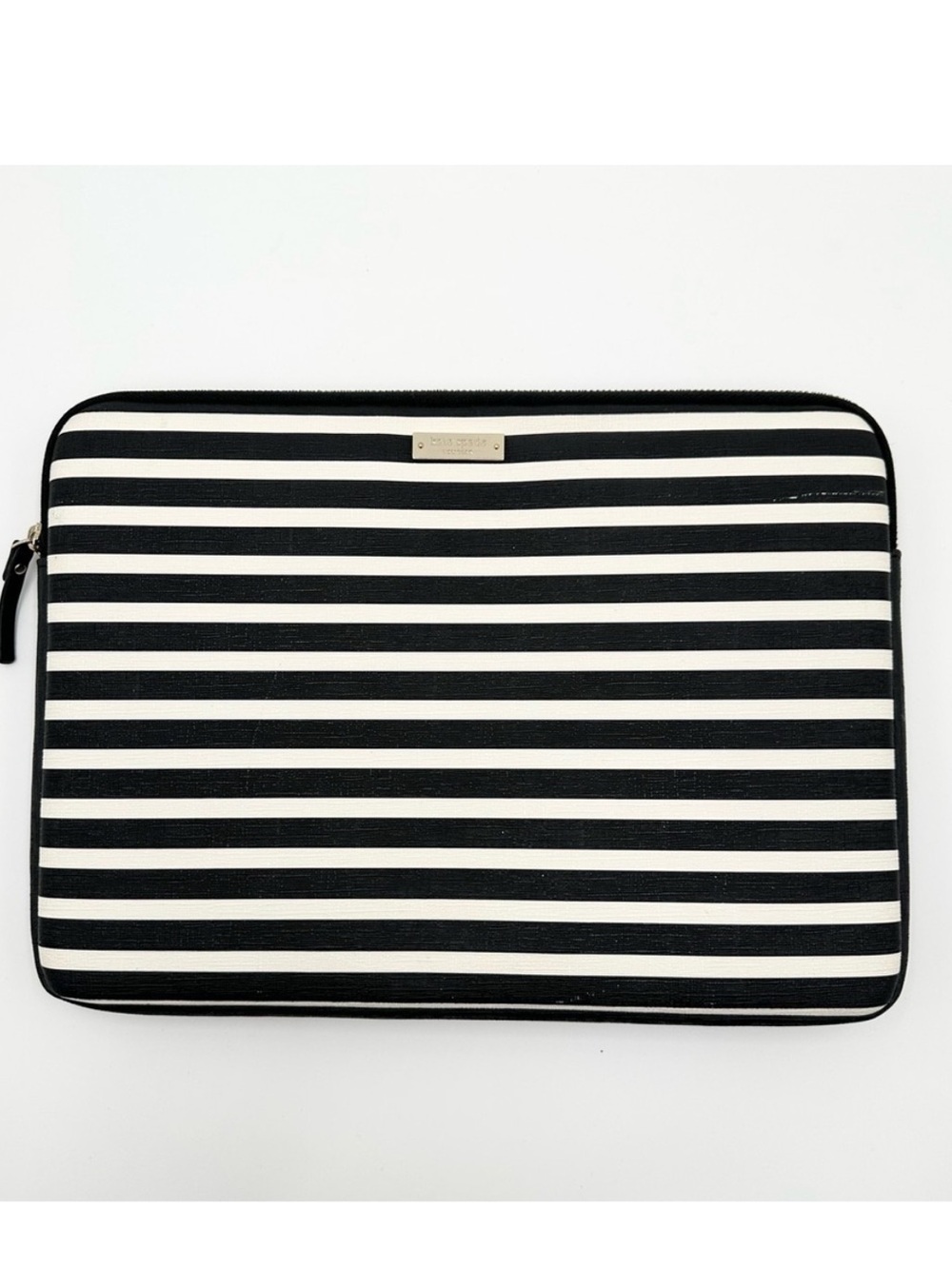 Kate Spade Striped Ipad/Chromebook Padded Sleeve